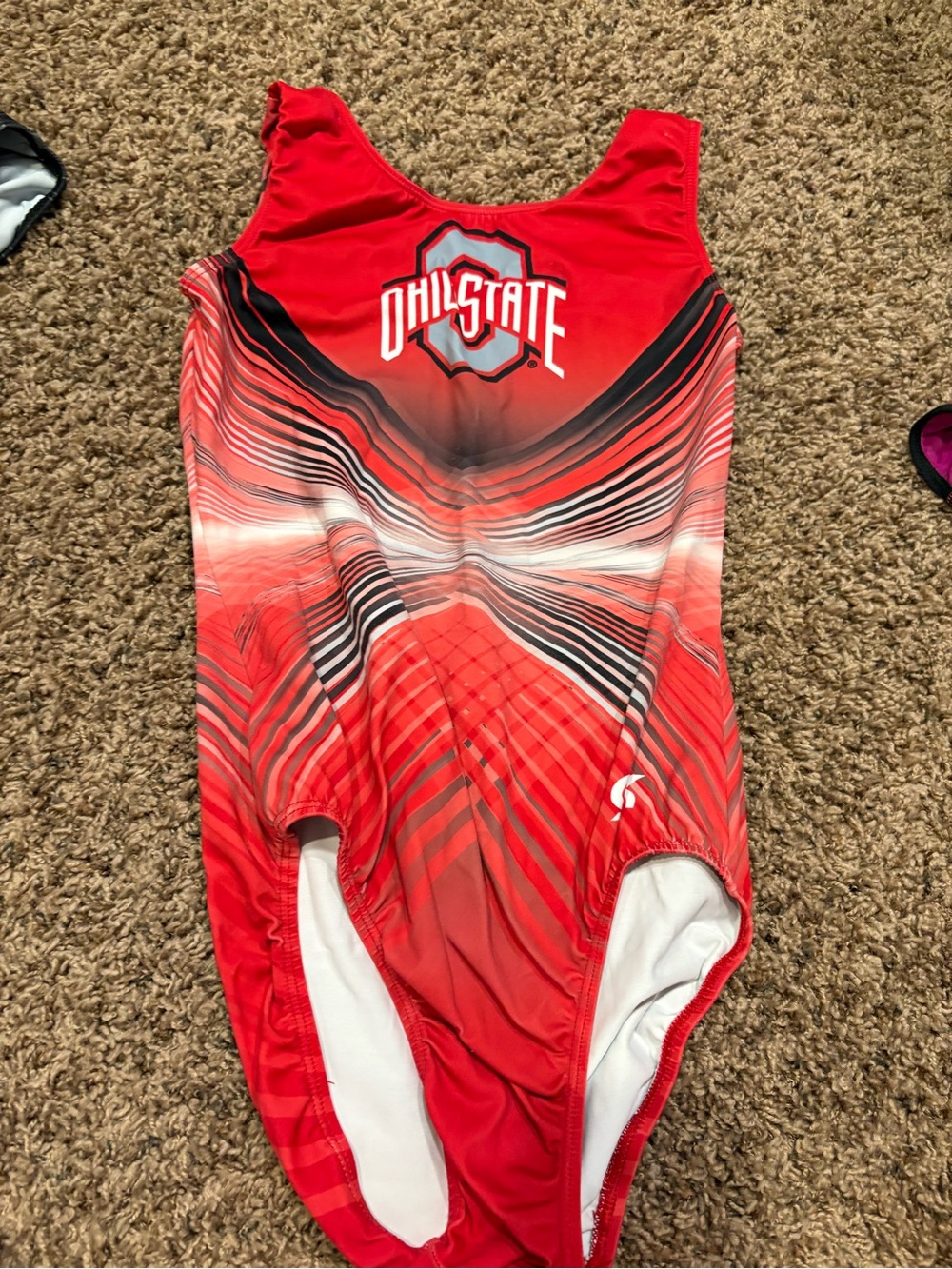 Ohio state GK gymnastics Leotard- size M